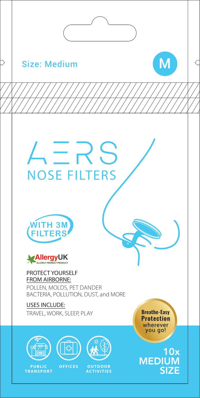 AERS Nose Filters - Box of 10